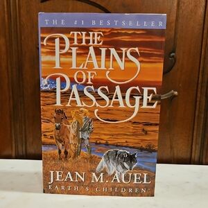 Jean M. Auel The Plains Of Passage Earths Children Fiction Paperback Book 4